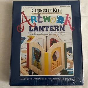 Artwork Lantern (Lamp) Kit Unopened Unused Vintage 1997 Home Schooling, Creative